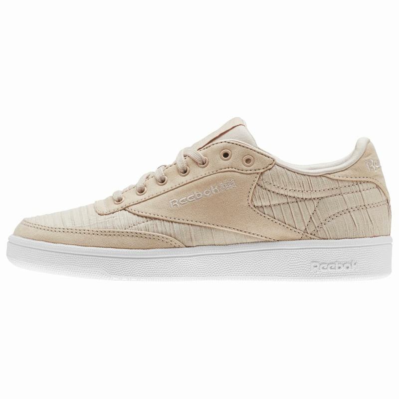 Tenisi Reebok Club C 85 Dama Bej/Albi Romania RP6639DZ